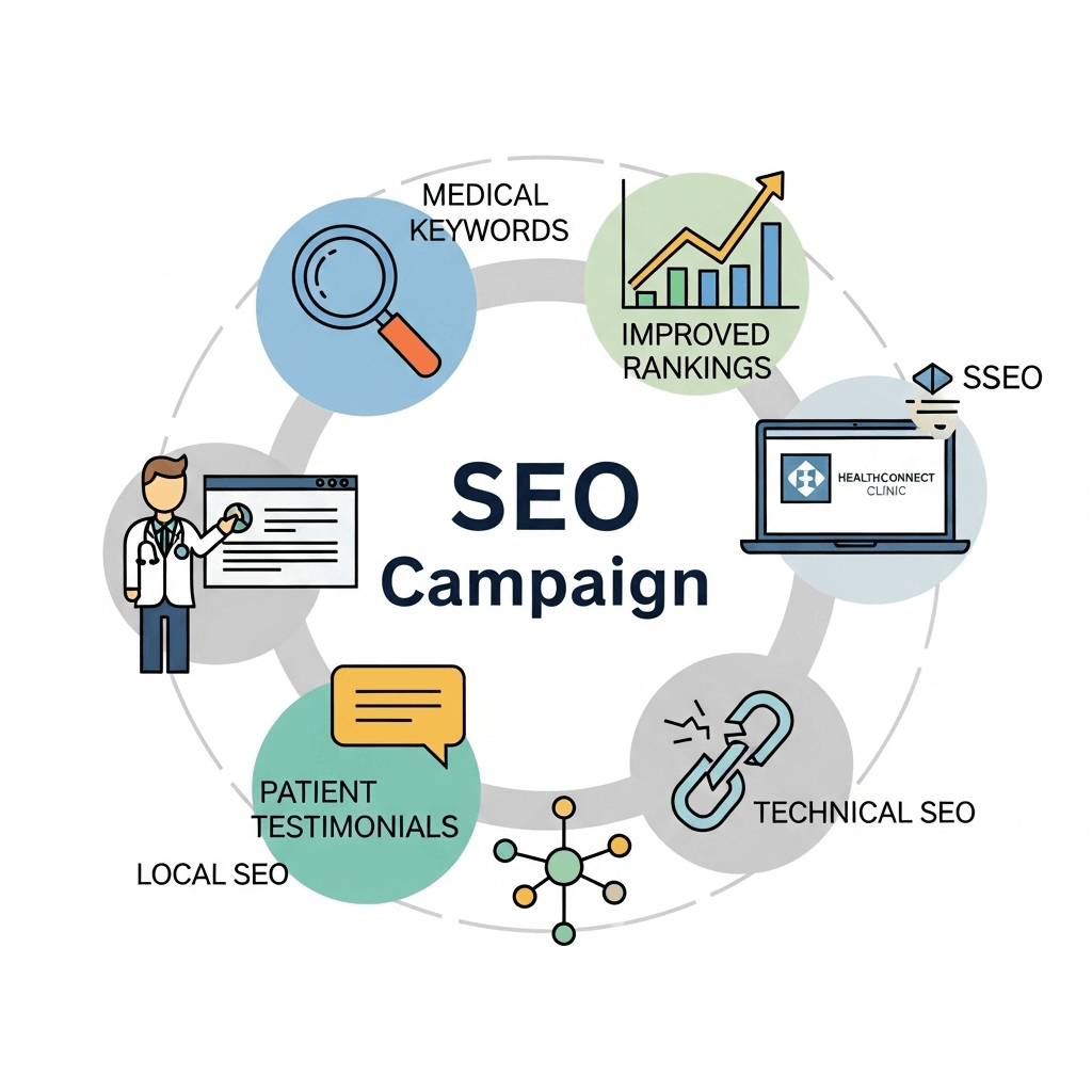 SEO Campaign for a Medical Company